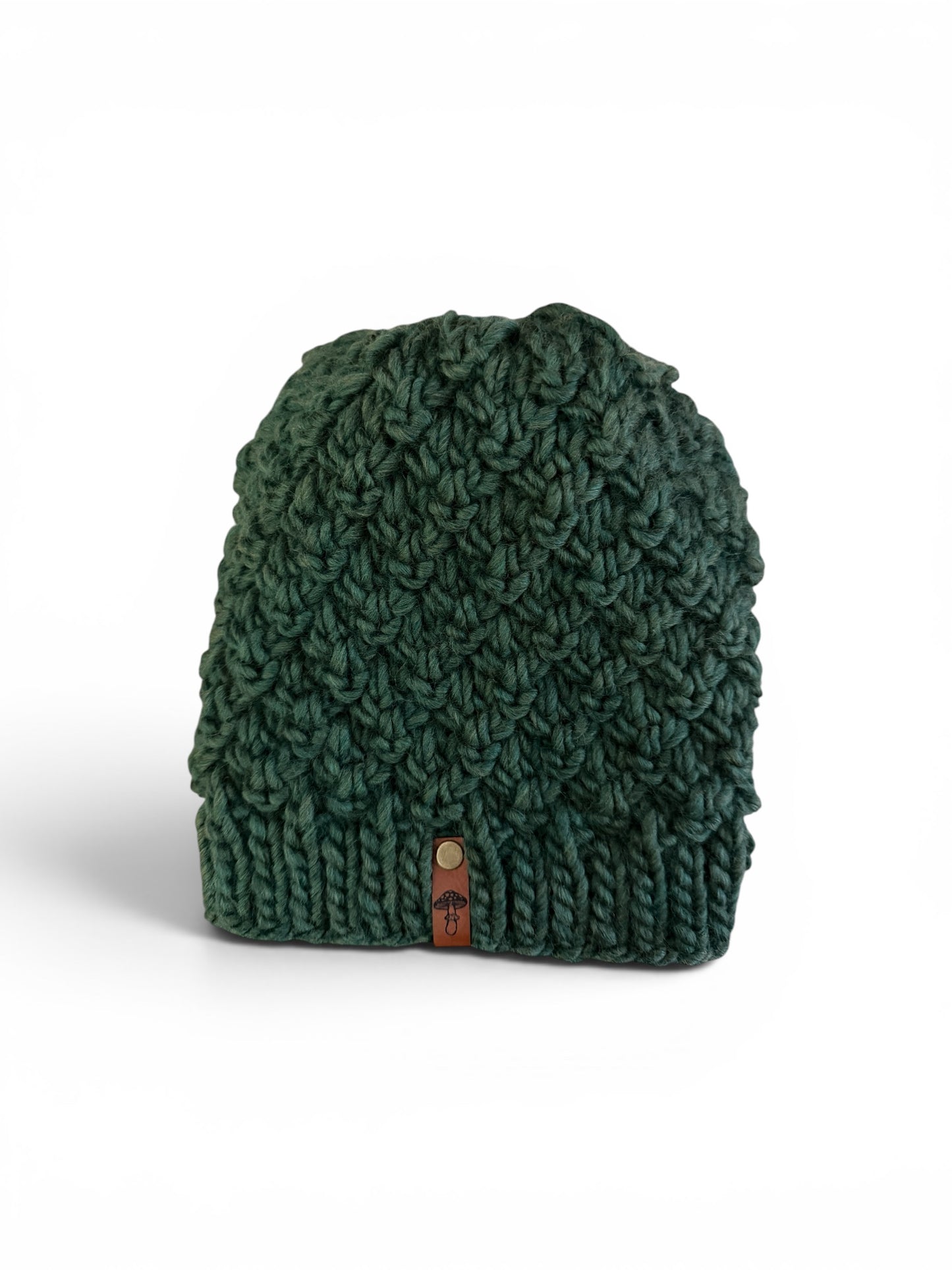 Arbor Knit Beanie, Super Bulky, Forest Green