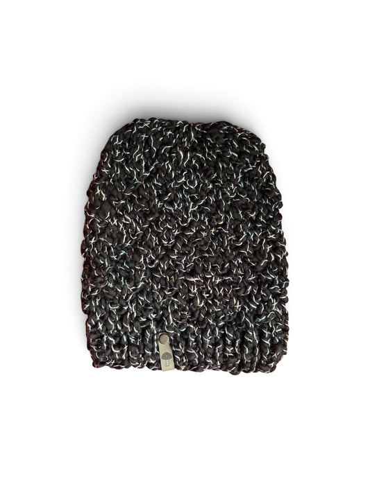 Arbor Knit Beanie, Super Bulky, Black Speckled