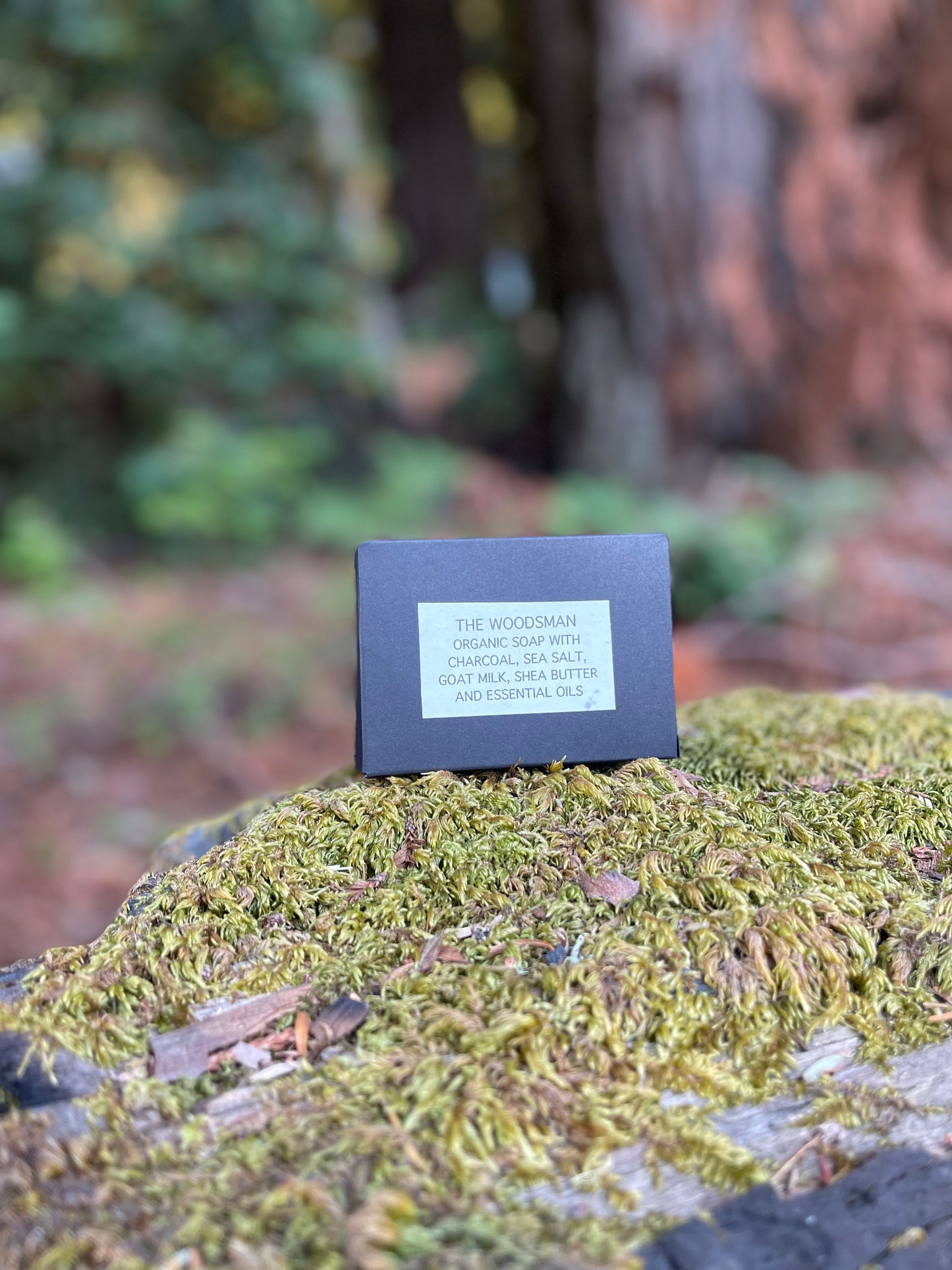 The Woodsman Charcoal Soap